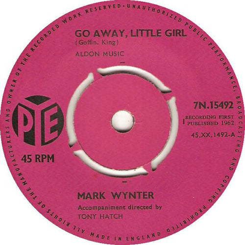 Mark Wynter : Go Away, Little Girl (7