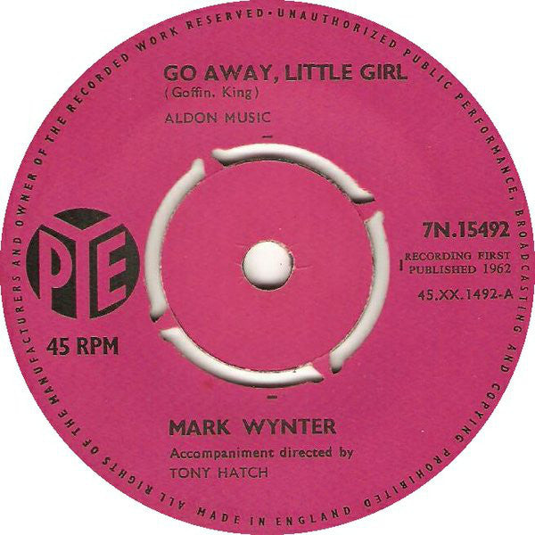 Mark Wynter : Go Away, Little Girl (7