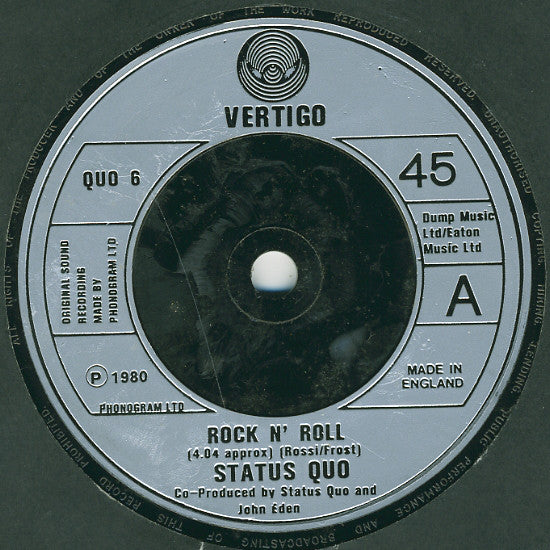 Status Quo : Rock N' Roll (7