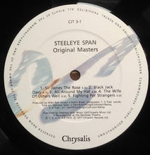 Load image into Gallery viewer, Steeleye Span : Original Masters (2xLP, Comp, RE)
