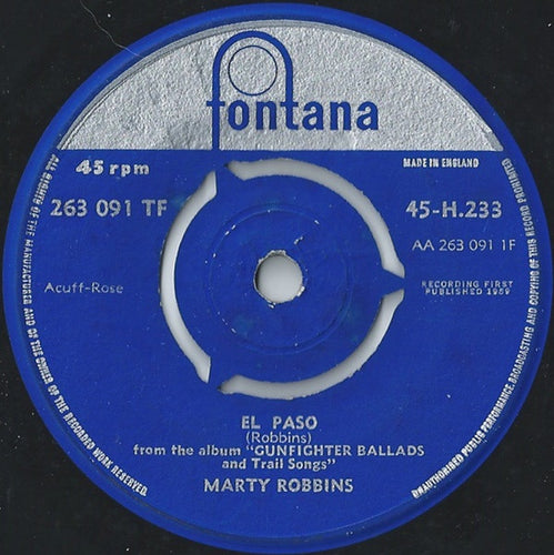 Marty Robbins : El Paso (7