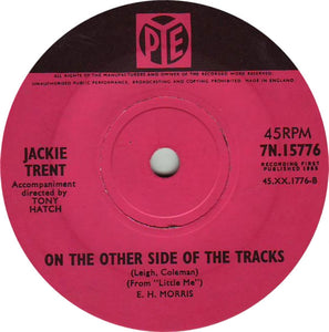 Jackie Trent : Where Are You Now (7", Single, Sol)