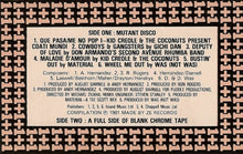 Load image into Gallery viewer, Various : Mutant Disco (Cass, S/Sided, Comp, 1+1)
