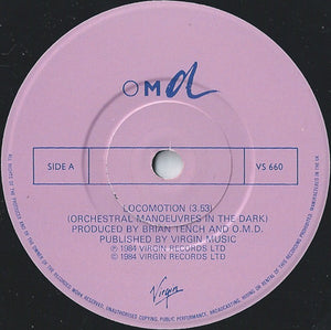 Orchestral Manoeuvres In The Dark : Locomotion (7", Single)