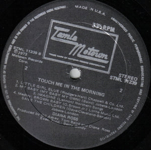 Diana Ross : Touch Me In The Morning (LP, Album, U.S)