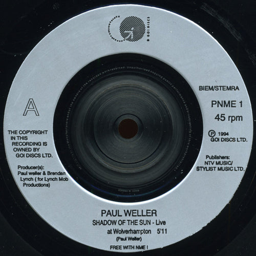 Paul Weller : Shadow Of The Sun (Live At Wolverhampton) (7