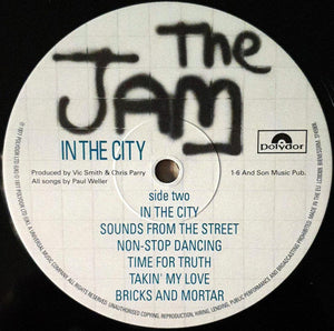 The Jam : In The City (LP, Album, RE, 180)