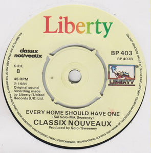 Classix Nouveaux : Inside Outside (7", Single, Pus)