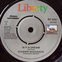 Load image into Gallery viewer, Classix Nouveaux : Is It A Dream (7&quot;, Single)
