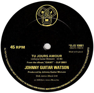 Johnny Guitar Watson : Miss Frisco (Queen Of The Disco) (12", Ltd)