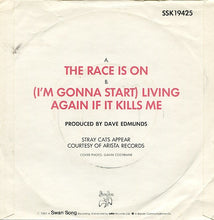 Load image into Gallery viewer, Dave Edmunds With Stray Cats : The Race Is On (7&quot;, Single)
