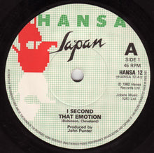 Load image into Gallery viewer, Japan : I Second That Emotion (7&quot;, Single, Fac)
