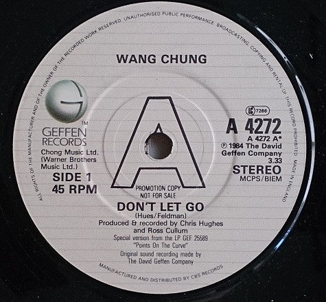Wang Chung : Don't Let Go (7