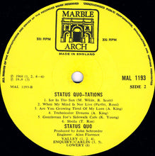 Load image into Gallery viewer, Status Quo : Status Quo-Tations (LP, Comp, Mono)

