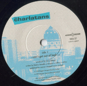 The Charlatans : Can't Get Out Of Bed (7", Single, Ltd, Num)