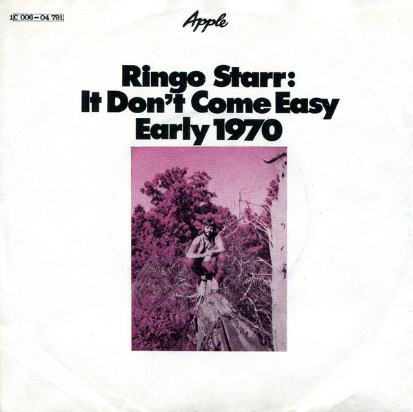 Ringo Starr : It Don't Come Easy / Early 1970 (7