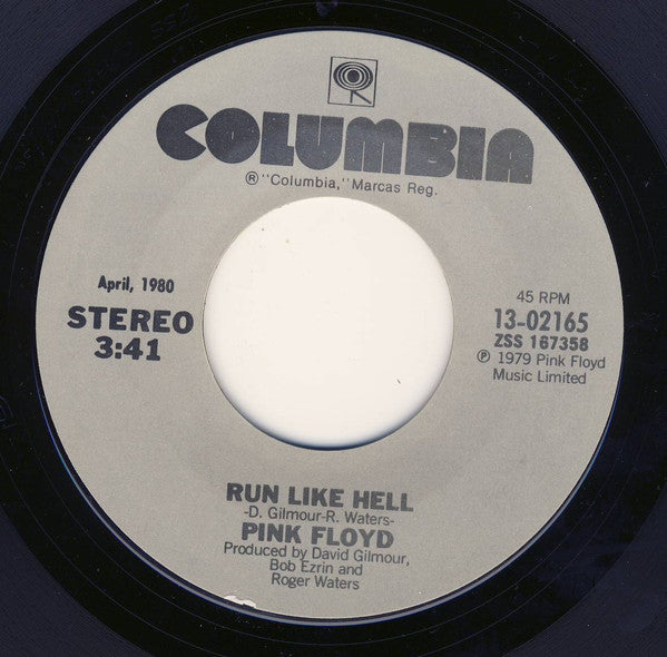 Pink Floyd : Run Like Hell / Comfortably Numb (7