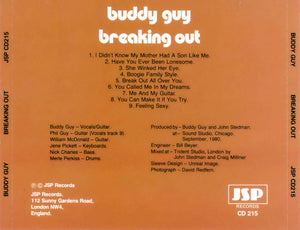 Buddy Guy : Breaking Out (CD)
