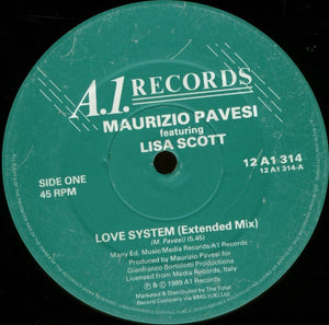 Maurizio Pavesi : Love System (12")