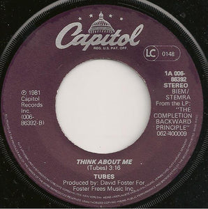 The Tubes : Don't Want To Wait Anymore (7", Single)