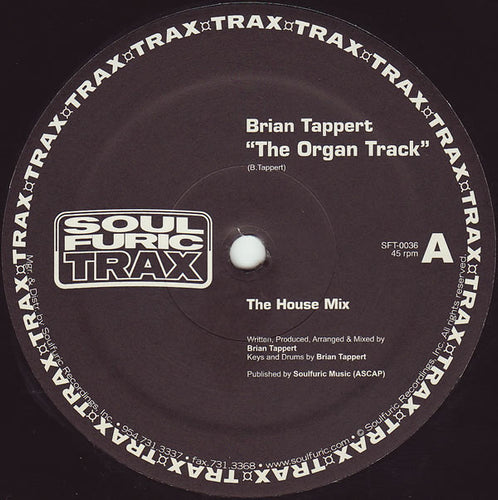 Brian Tappert : The Organ Track (12