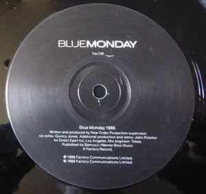 NewOrder* : Blue Monday 1988 (12", Single)