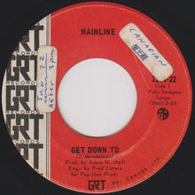 Load image into Gallery viewer, McKenna Mendelson Mainline : Get Down To (7&quot;, Single)
