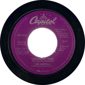 The Motels : Only The Lonely (7", Win)