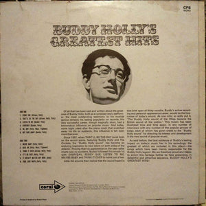Buddy Holly : Greatest Hits (LP, Comp, Mono, RE)