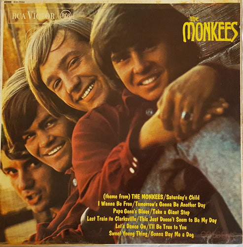 The Monkees : The Monkees (LP, Album, Mono)