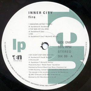Inner City : Fire (LP, Album)