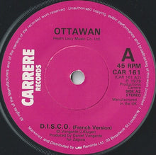 Load image into Gallery viewer, Ottawan : D.I.S.C.O. (7&quot;, Single, Dam)
