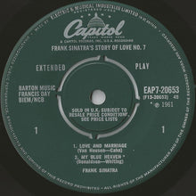 Load image into Gallery viewer, Frank Sinatra : Frank Sinatra&#39;s Story Of Love No. 7 (7&quot;, EP, Mono)

