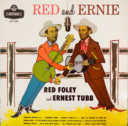 Red Foley And Ernest Tubb : Red And Ernie (LP, Album, Mono, RE)
