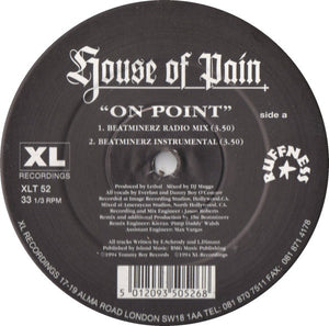 House Of Pain : On Point (12")