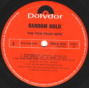 Random Hold : The View From Here (LP, Album)