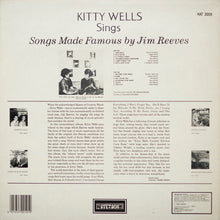 Load image into Gallery viewer, Kitty Wells : Songs Made Famous By Jim Reeves  (LP, Mono, RE)
