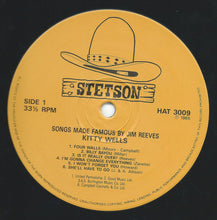 Load image into Gallery viewer, Kitty Wells : Songs Made Famous By Jim Reeves  (LP, Mono, RE)
