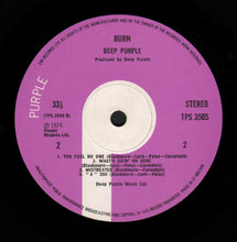 Load image into Gallery viewer, Deep Purple : Burn (LP, Album, RP)
