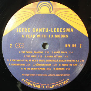 Jefre Cantu-Ledesma : A Year With 13 Moons (LP, Ltd)