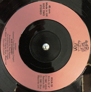 Rod Stewart : Tonight I'm Yours (7", Single, Pin)