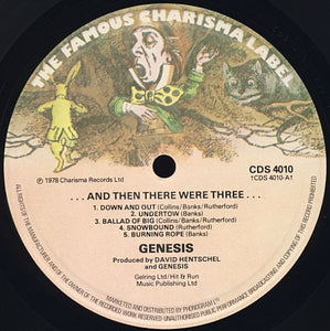 Genesis : ...And Then There Were Three... (LP, Album, Mad)