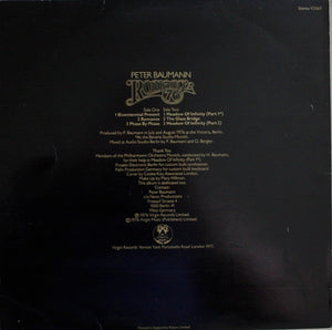 Peter Baumann : Romance 76 (LP, Album)