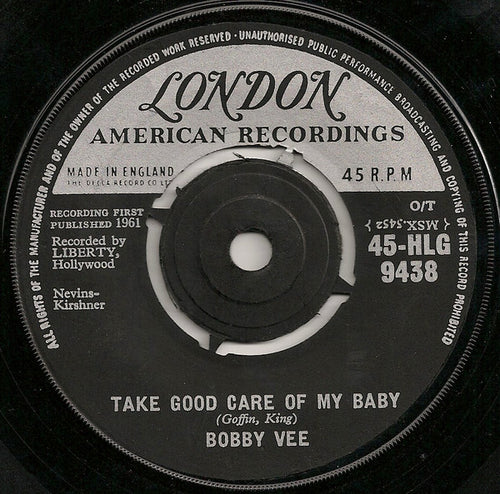 Bobby Vee : Take Good Care Of My Baby (7