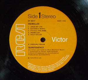 Quintessence (3) : Indweller (LP, Album)