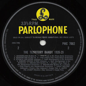 Various : The Territory Bands 1926-29 (LP, Comp, Mono)