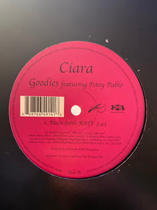 Ciara (2) Featuring Petey Pablo : Goodies (12", Promo)