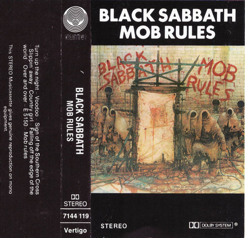 Black Sabbath : Mob Rules (Cass, Album)