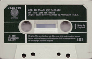 Black Sabbath : Mob Rules (Cass, Album)