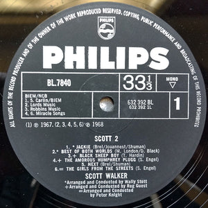 Scott Walker : Scott 2 (LP, Album, Mono)